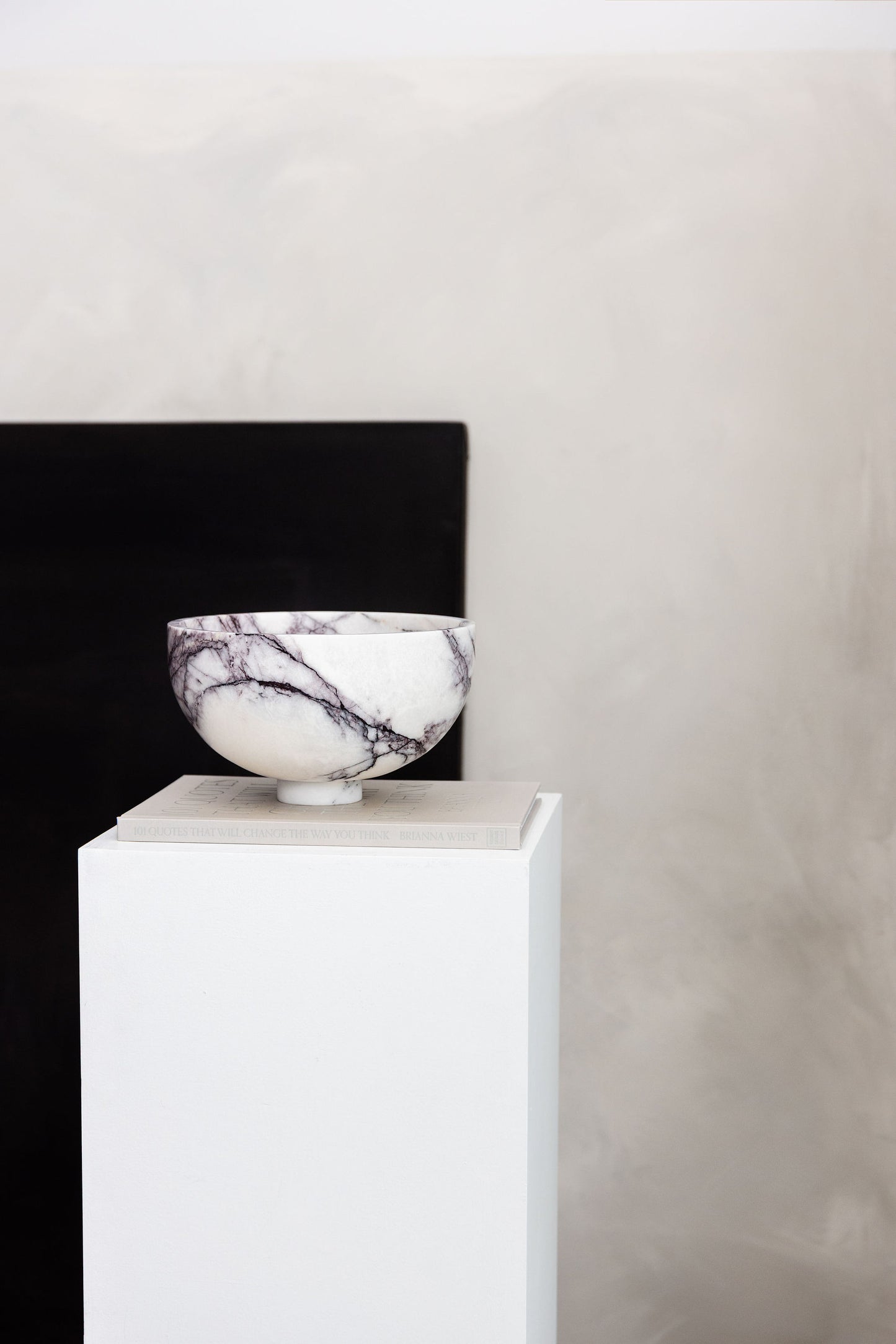 Lilac Marble Bowl