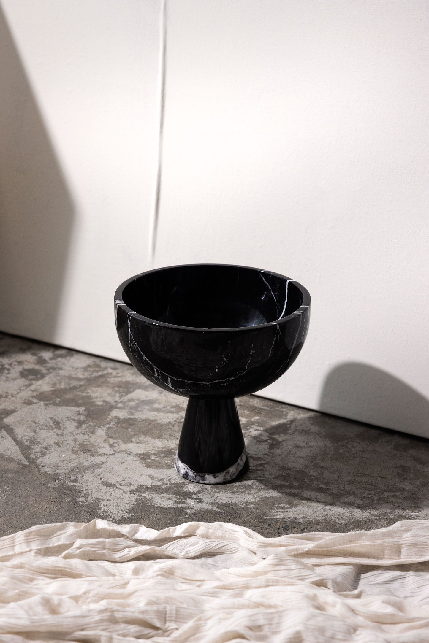 Marble Pedestal Bowl